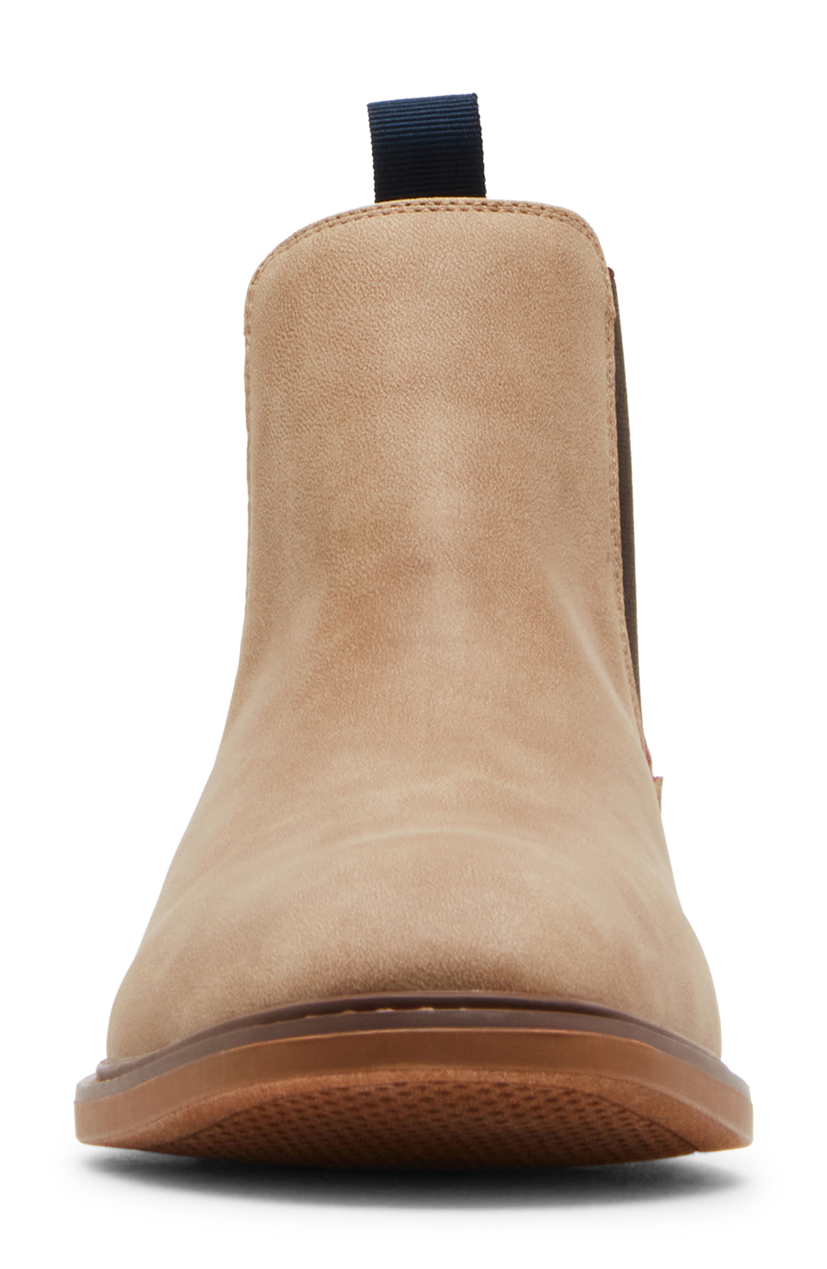 MADDEN Estiban Chelsea Boot, Alternate, color, Taupe Sued