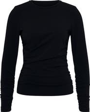 Maison Common Draped Jersey Shirt