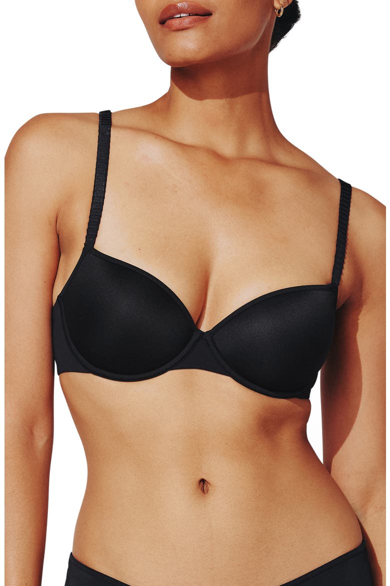 24\/7® Classic Underwire T-Shirt Bra, Main, color, BLACK