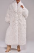 AZALEA WANG Vault Faux Fur Jacket