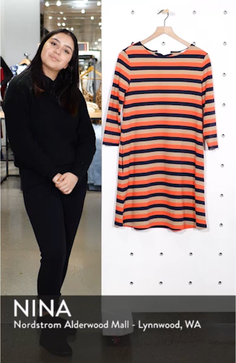 LACE UP BACK KNIT DRESS, sales video thumbnail