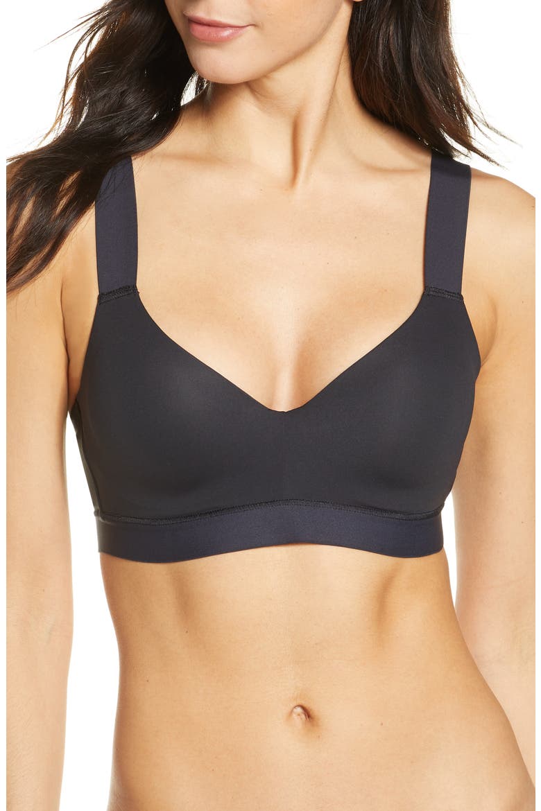 Dynamic Contour Underwire Sports Bra, Main, color, BLACK