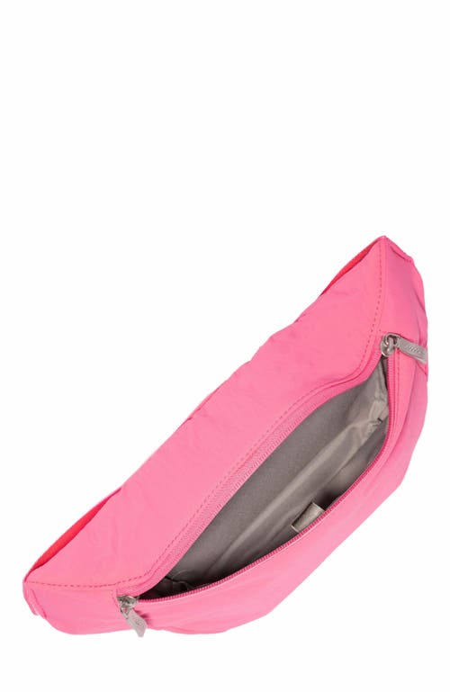 Baggallini Swift Belt Bag Sling In B-lite Bloom Pink