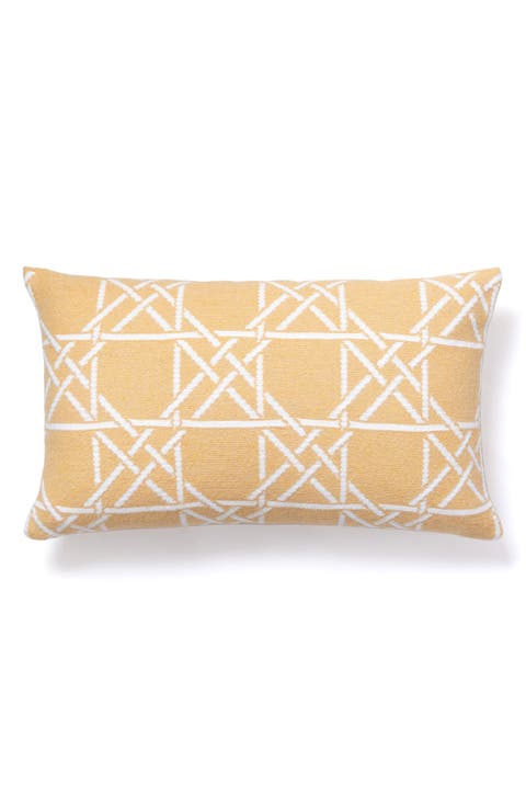 Lattice Work Decorative Throw Pillow