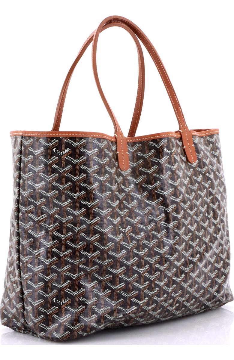 Pre-Owned Goyard Saint Louis Tote Coated Canvas PM, Alternate, color, Brown
