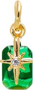 BY ADINA EDEN Starburst Emerald Green Charm