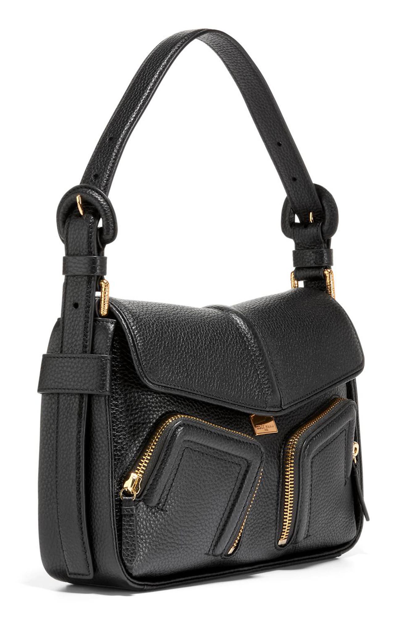 Cole Haan Chance Leather Shoulder Bag, Alternate, color, 