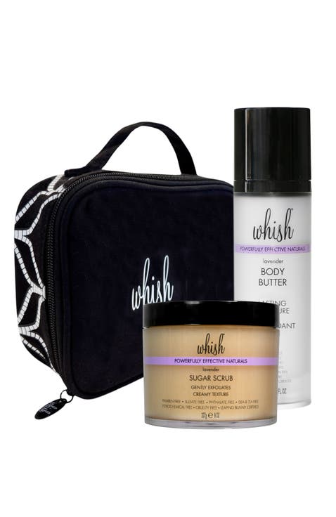 Lavender Sugar Scrub and Body Butter Set