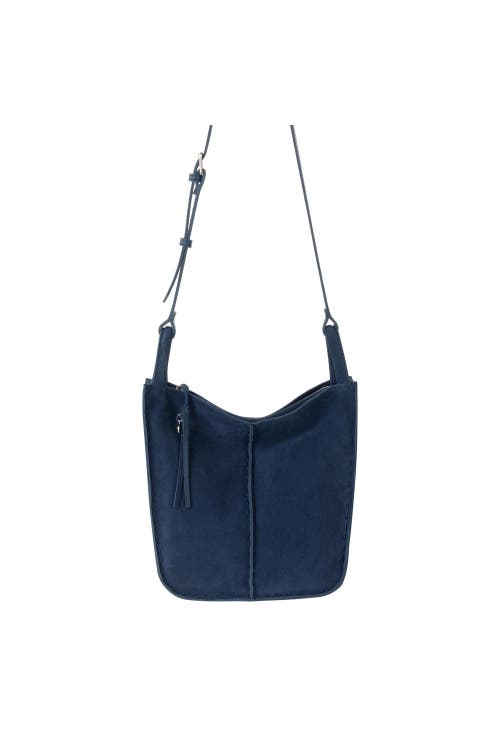 The Sak Los Feliz Crossbody Leather Bag In Blue