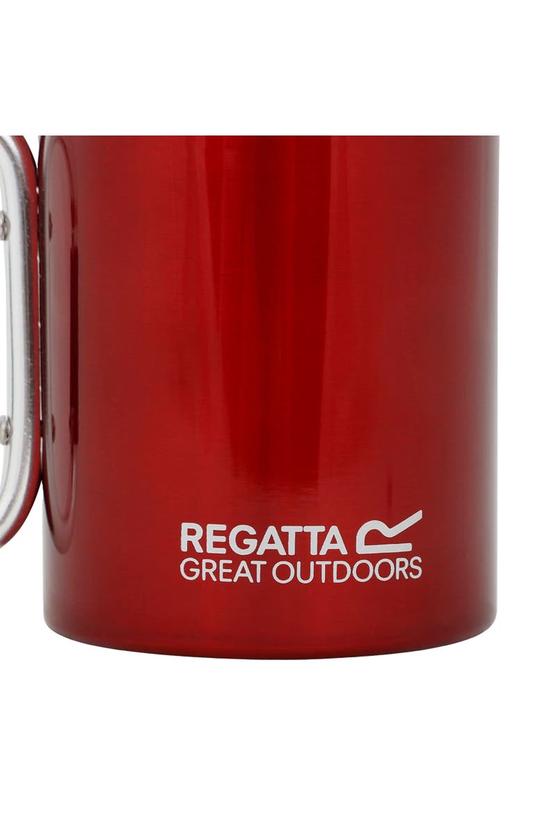 Great Outdoors Steel Karabiner Mug/Cup, Alternate, color, Red