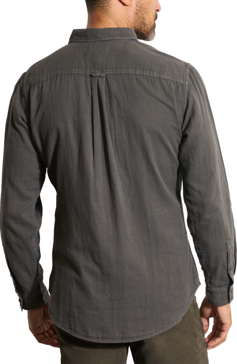 Rowan Leeds Cotton Gauze Short Sleeve Button-Up Shirt, Alternate, color,