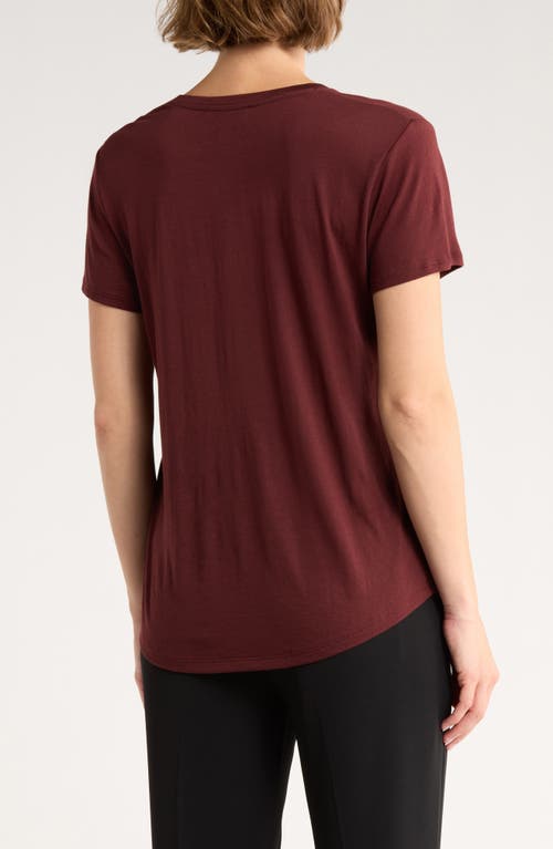 Vince Crewneck Shirt Tail T-shirt