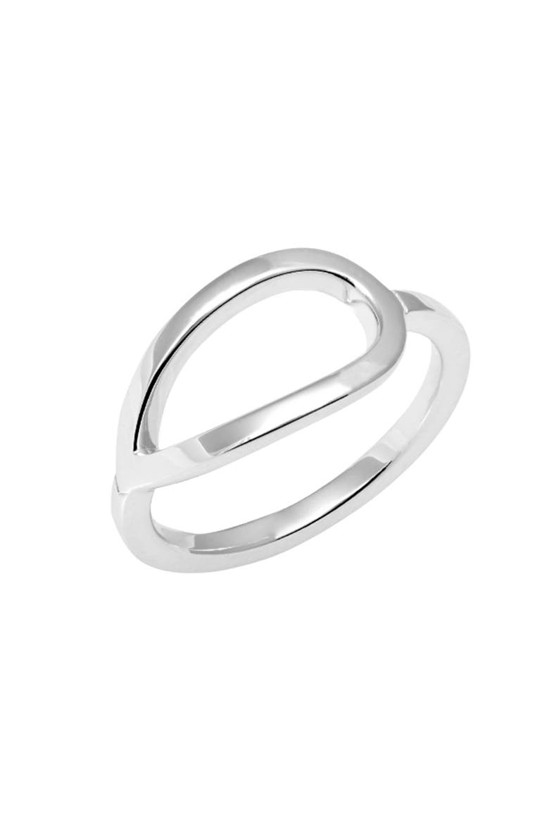 Petal Ring, Main, color, Sterling Silver