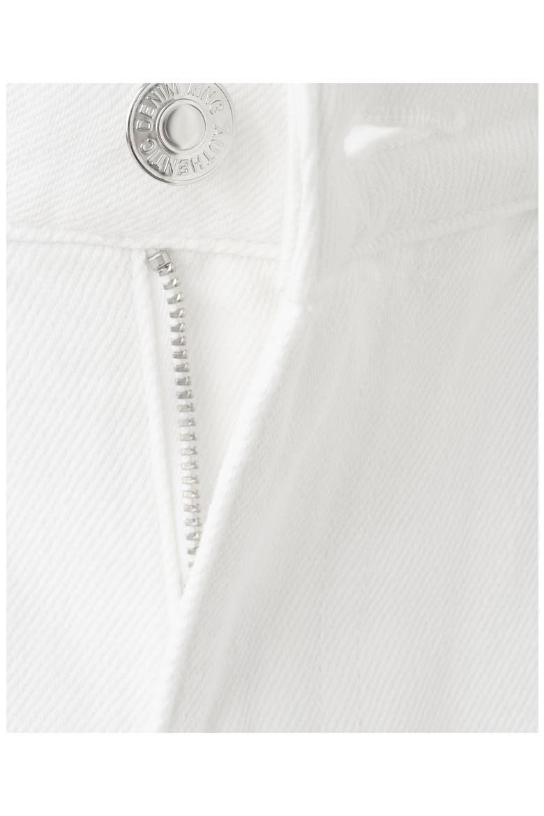 Low Waist Wide Leg Jeans, Alternate, color, WHITE