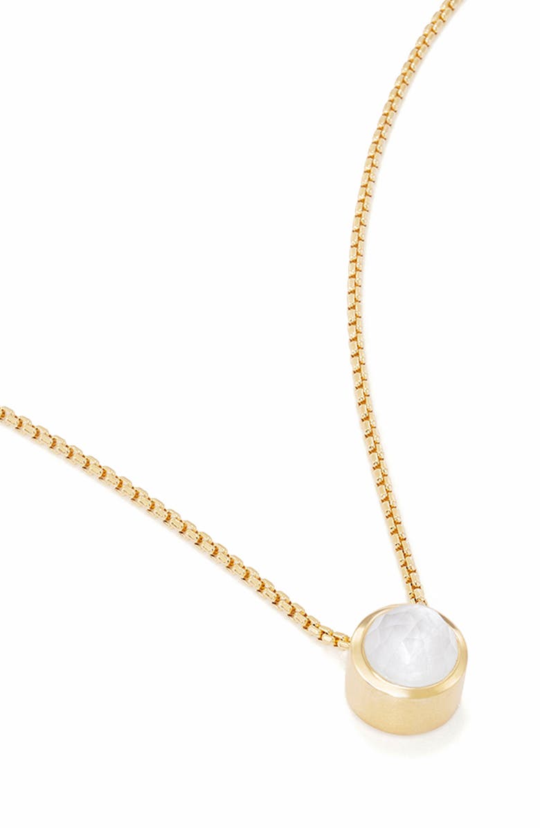 Dean Davidson Signature Midi Pendant Necklace, Alternate, color, Iridescent Pearl/ Gold