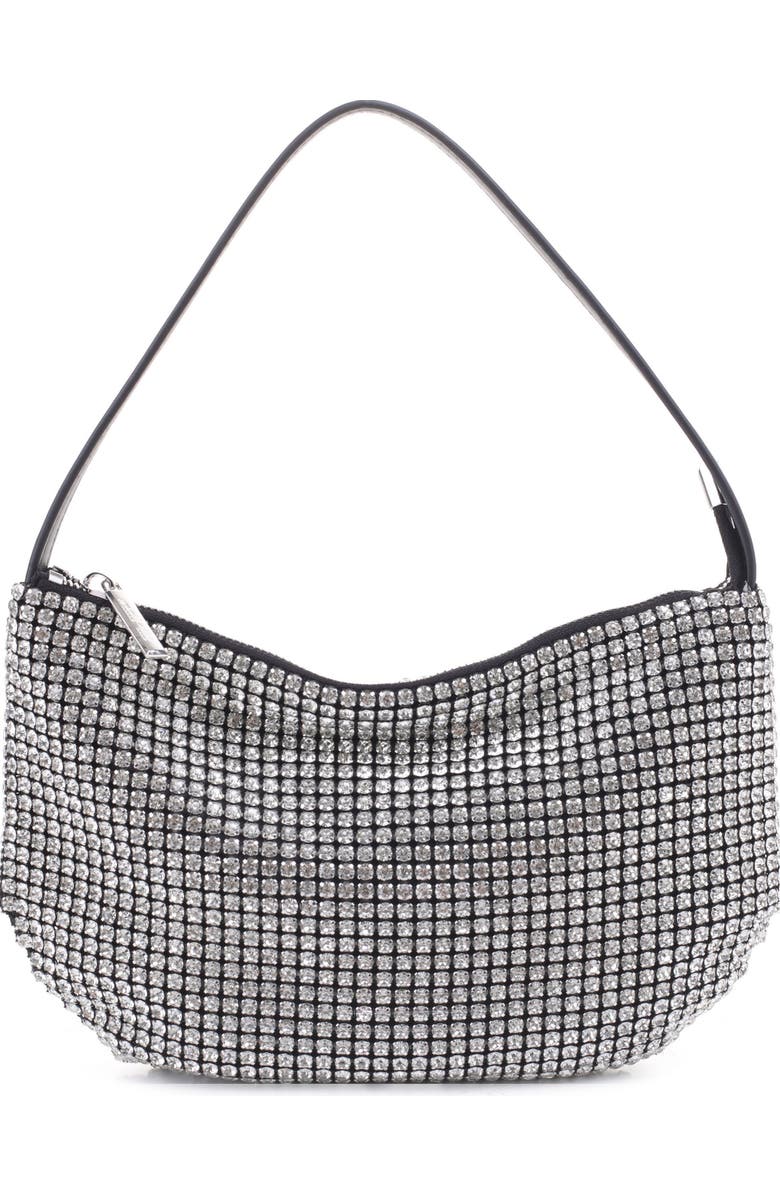 Mali + Lili Luna Rhinestone Shoulder Bag, Alternate, color,