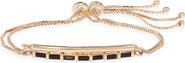 NORDSTROM RACK Baguette Cut Bar Slider Bracelet