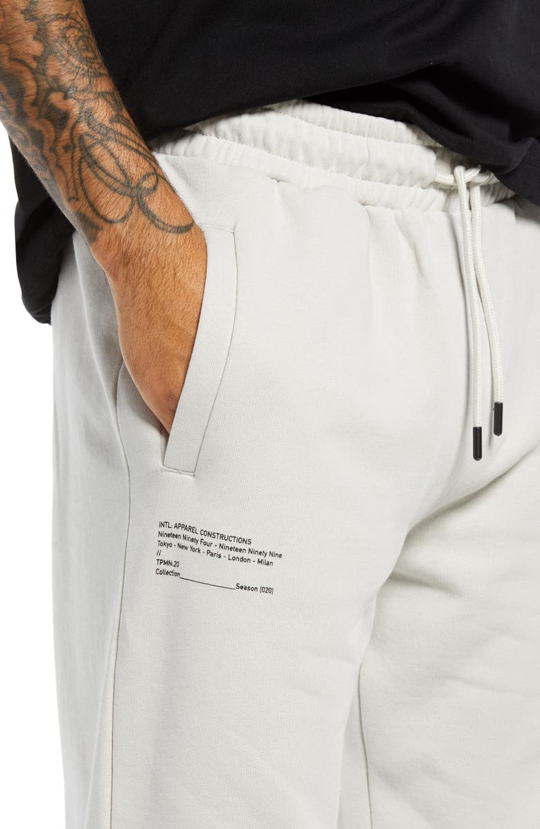 Topman Print Bungee Joggers, Alternate, color,