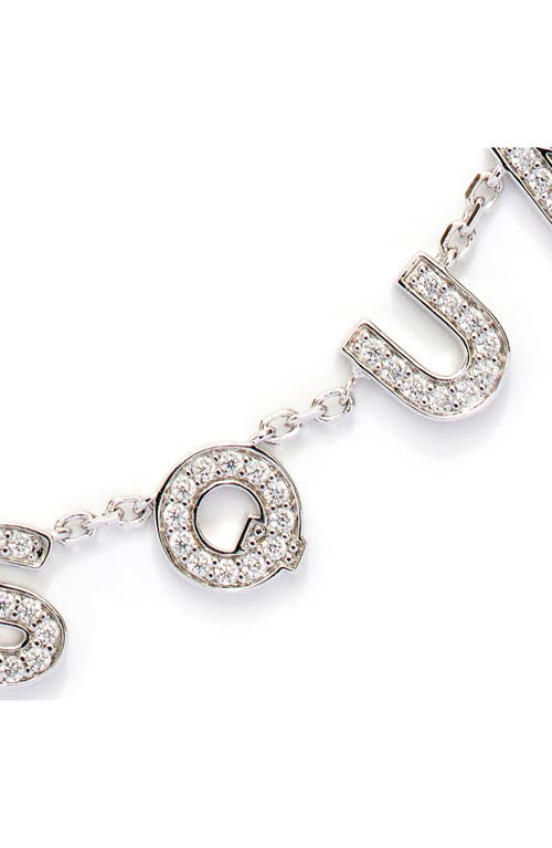 Kleinfeld Cubic Zirconia Bride Squad Necklace