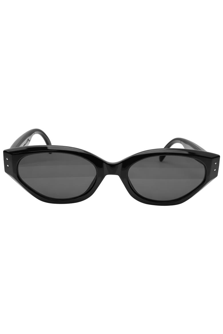 Josie Cateye Smart Sunglasses, Alternate, color, Black