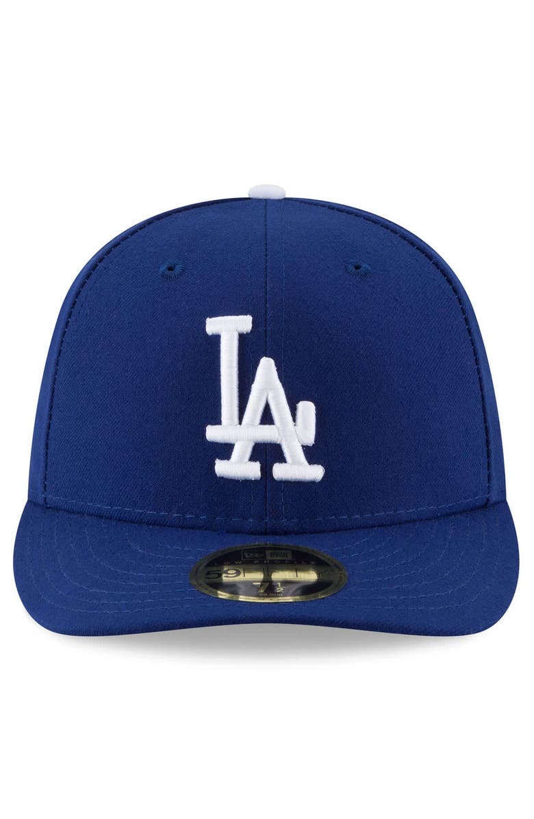 New Era Men's New Era Royal Los Angeles Dodgers 2024 MLB Postseason Side Patch Low Profile 59FIFTY Fitted Hat, Alternate, color, 
