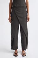 ST. AGNI Wrap Rouleau Wool Blend Pants
