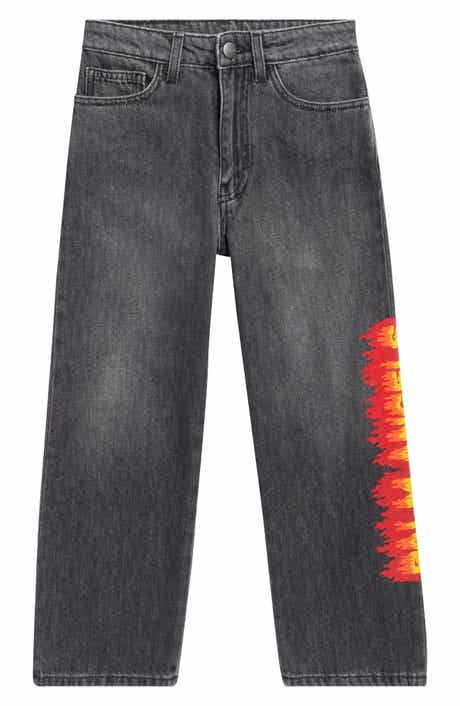 Kids' Flames Straight Leg Jeans