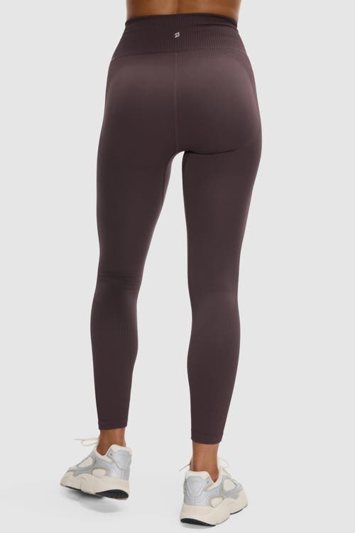 Peloton Seamless High Rise Legging In Raisin