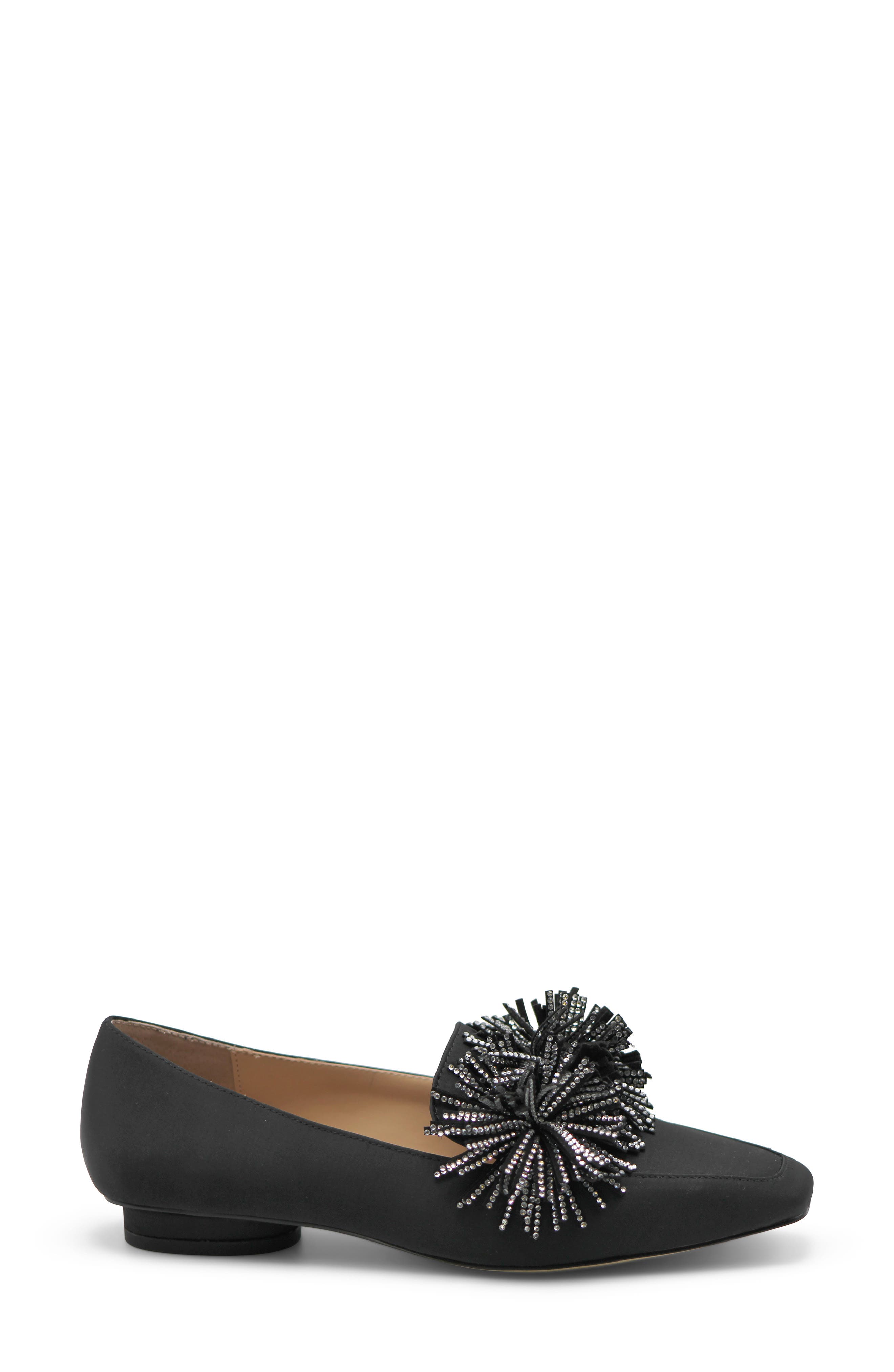 Charles by Charles David Vegass Loafer, Alternate, color, Black Satin