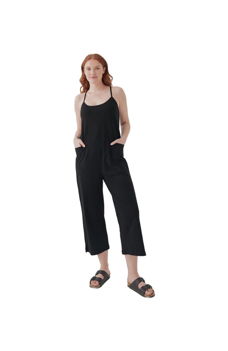 Pact Organic Cotton Cool Stretch Lounge Jumpsuit, Main, color,