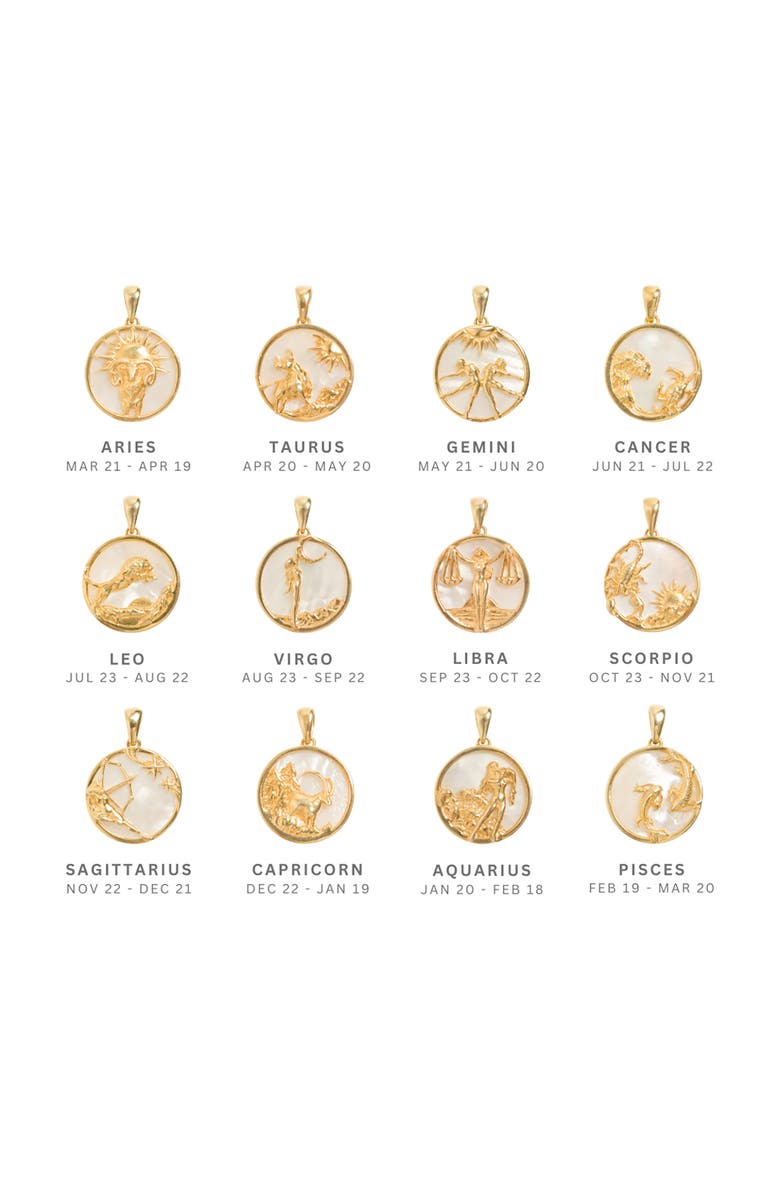 Freya Rose Zodiac Necklace, Alternate, color, Taurus