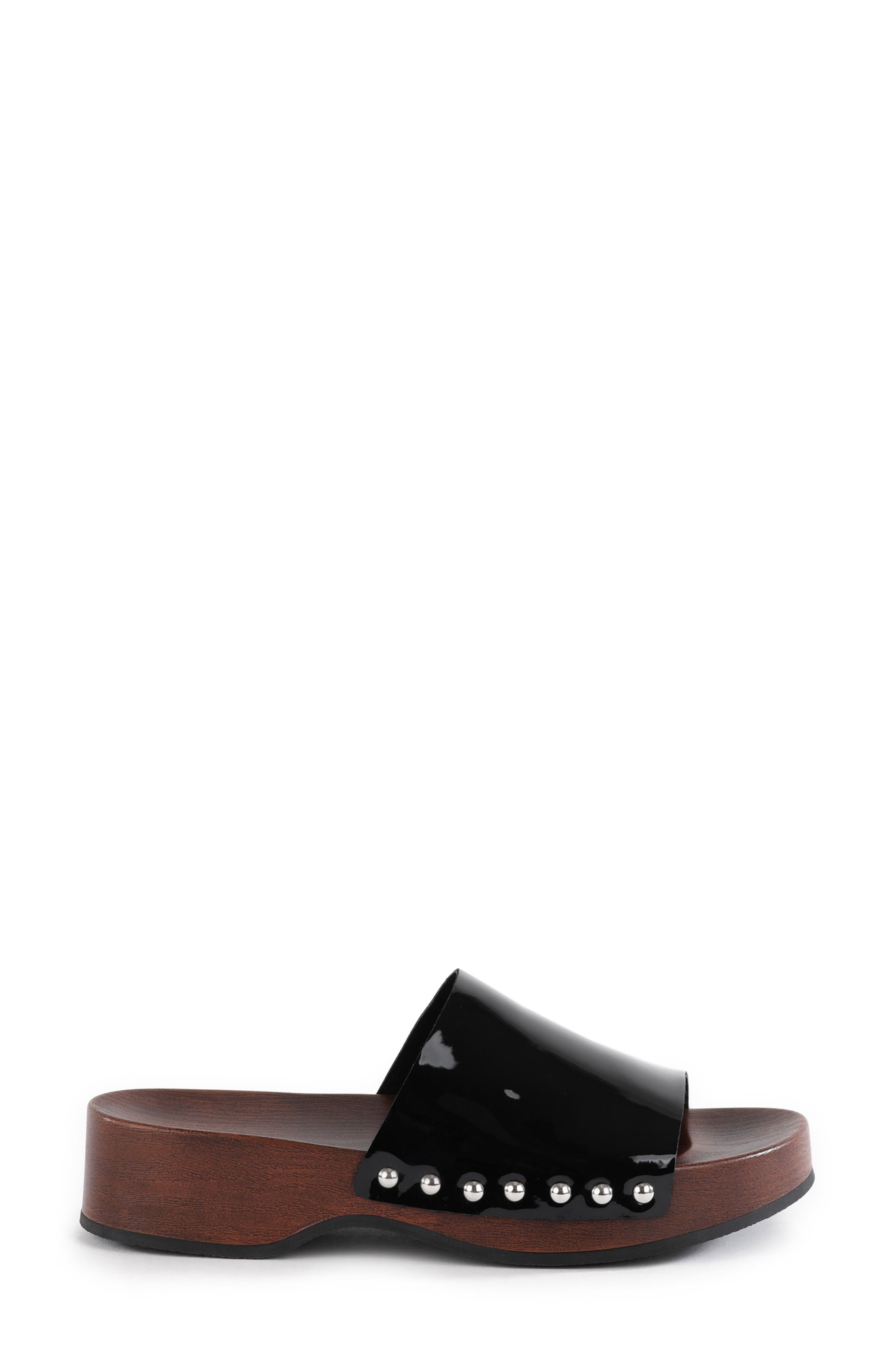 Seychelles Fantasy Platform Sandal, Alternate, color, Black