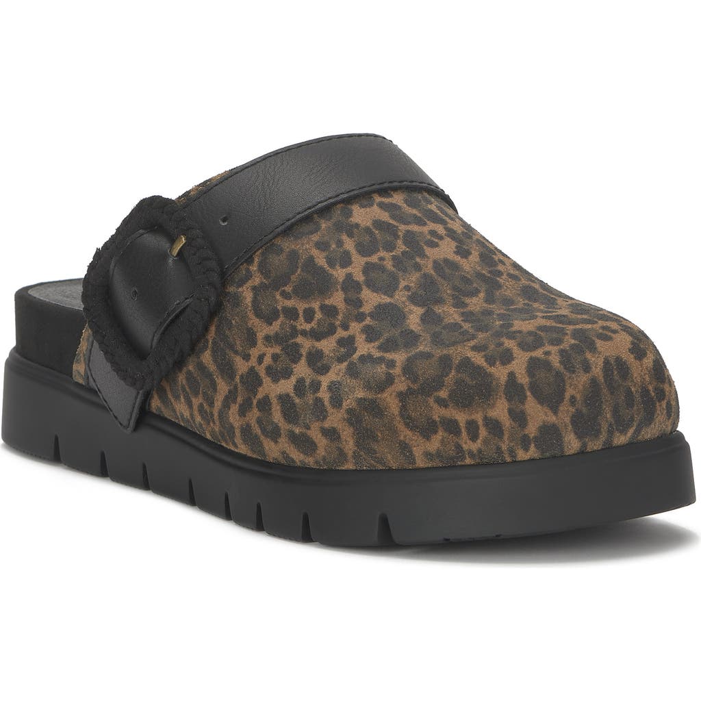 Lucky Brand Sachie Clog In Animal Print