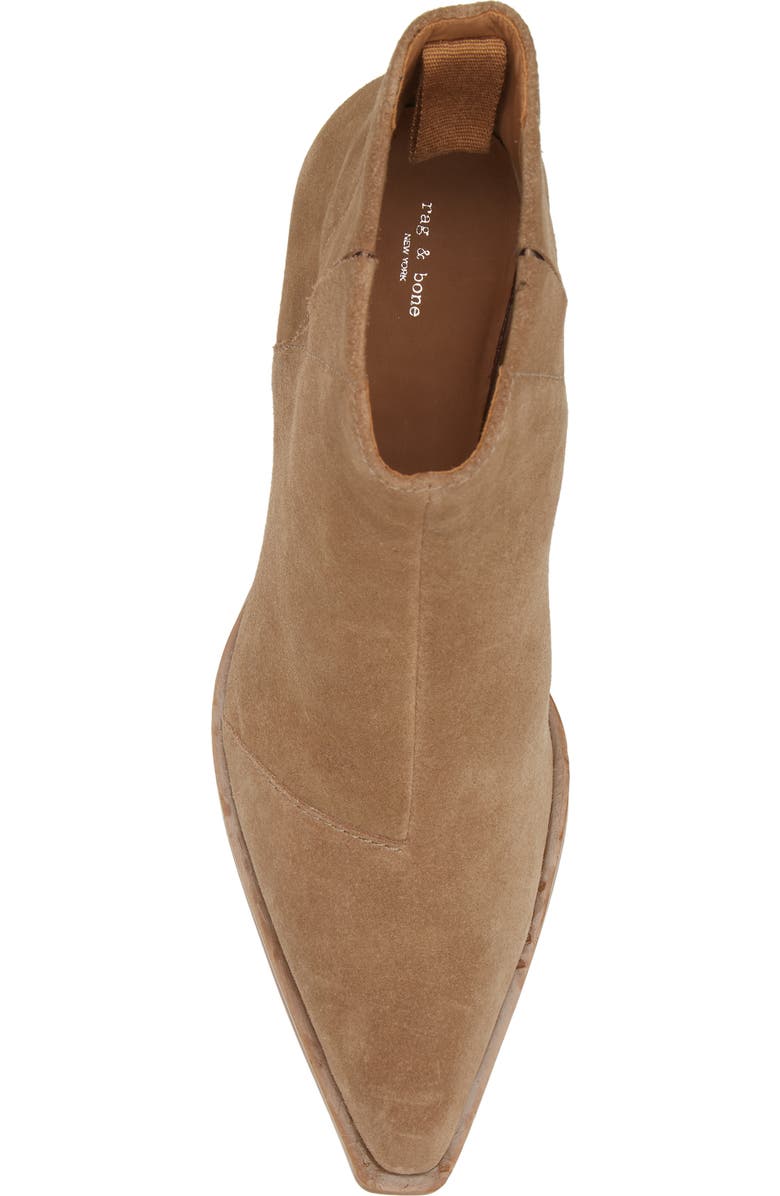 rag & bone Dart Pointed Toe Bootie, Alternate, color, Camelsd