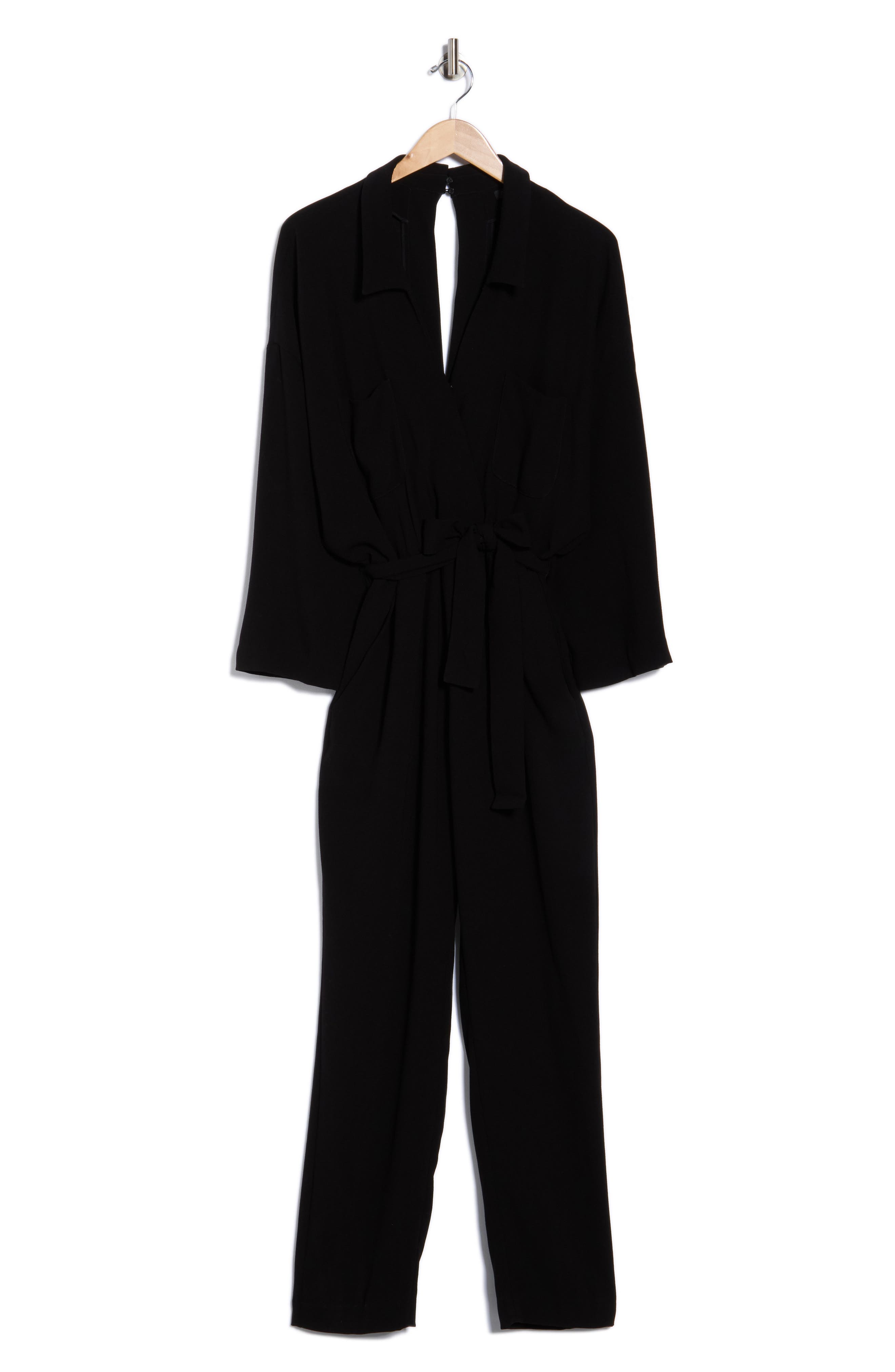 maje Patyn V-Neck Jumpsuit