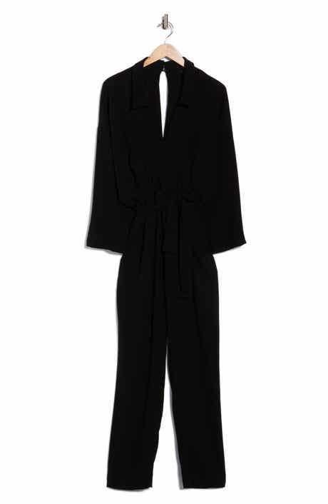 maje Patyn V-Neck Jumpsuit