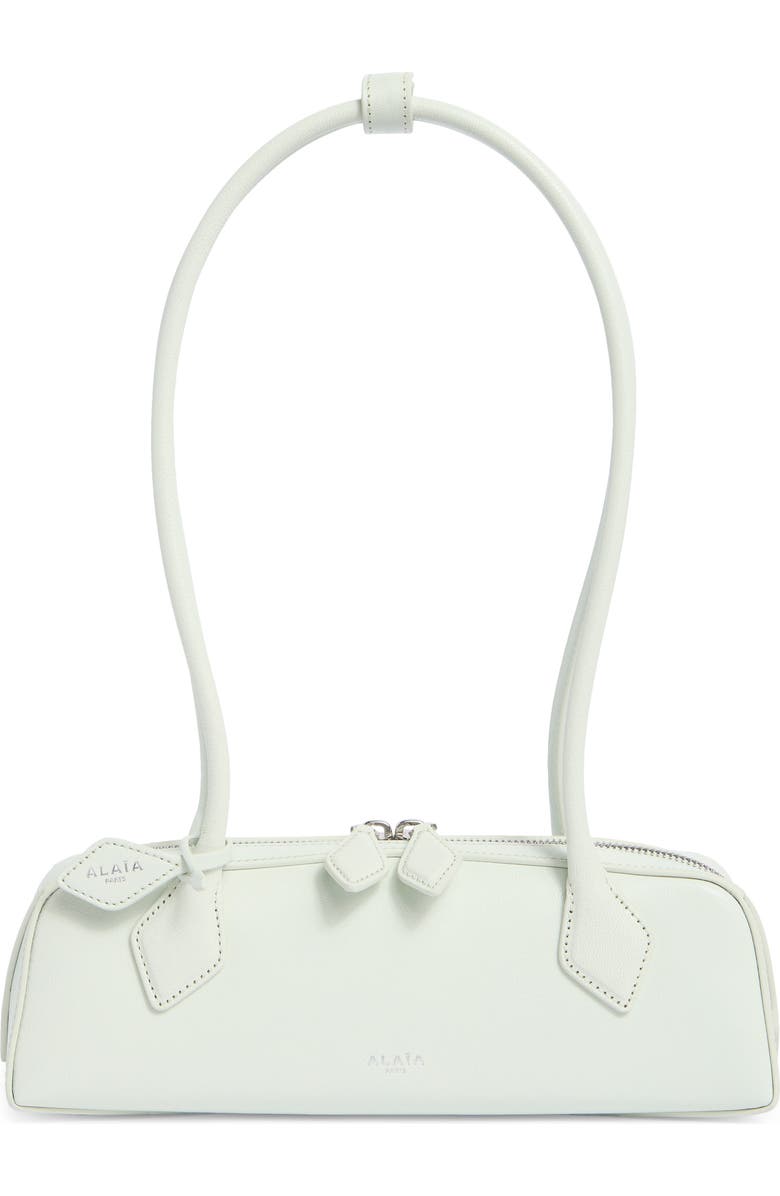 Alaïa Le Teckel Small Shoulder Bag, Main, color, Vert Pale