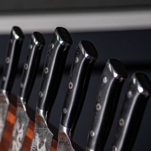Cuisine::pro Kiyoshi Kei 7 Piece Knife Block In Multi