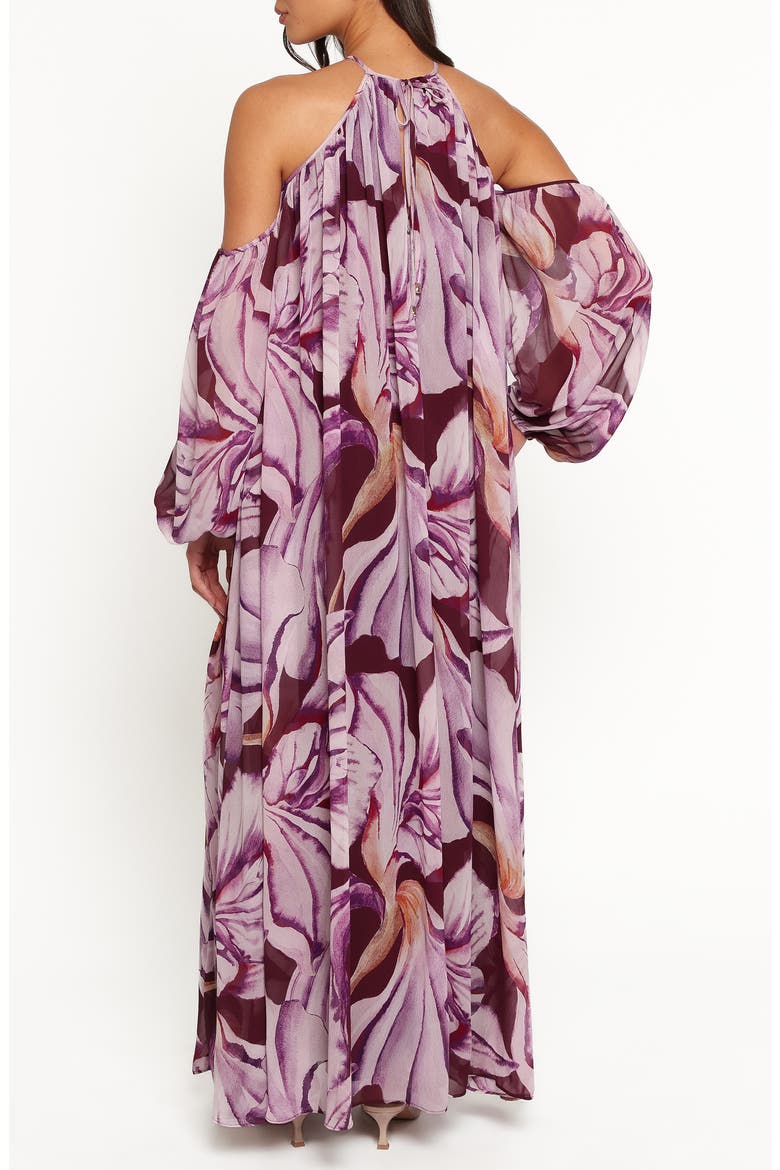 Laiken Maxi Dress, Alternate, color, PLUM FLORAL