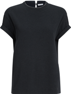 Brunello Cucinelli T-shirt with Precious Faux Layering