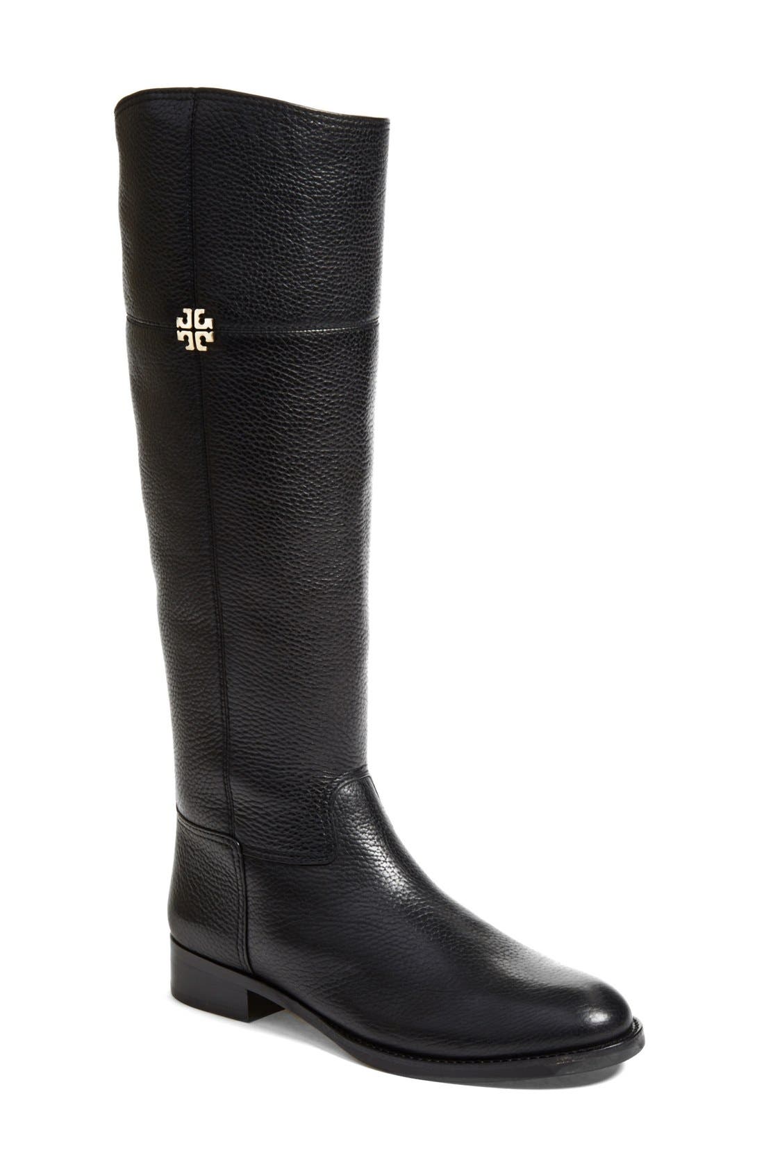 Tory Burch 'Jolie' Riding Boot, Main, color, 