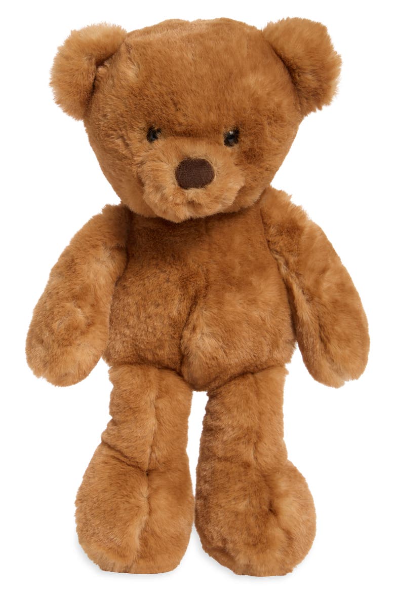 13" Softie Bear, Main, color, BROWN