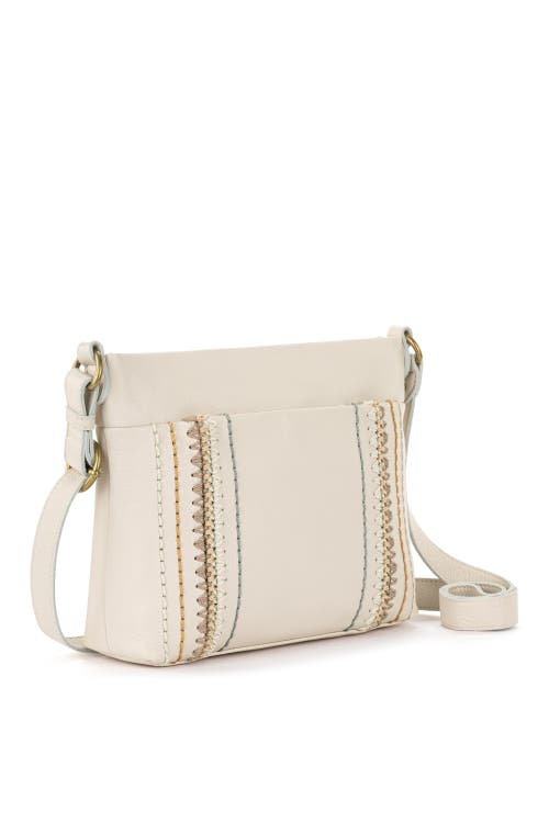 The Sak Melrose Crossbody Leather Bag In Neutral