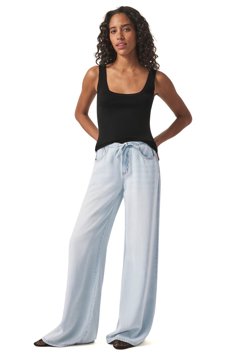 Lounge Denim Pants, Alternate, color, BLEACHED INDIGO