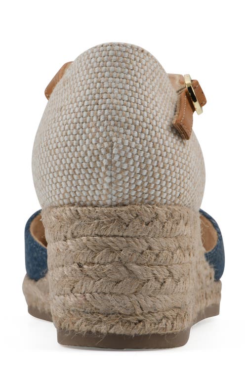WHITE MOUNTAIN FOOTWEAR WHITE MOUNTAIN FOOTWEAR MAINTAIN ESPADRILLE WEDGE SANDAL