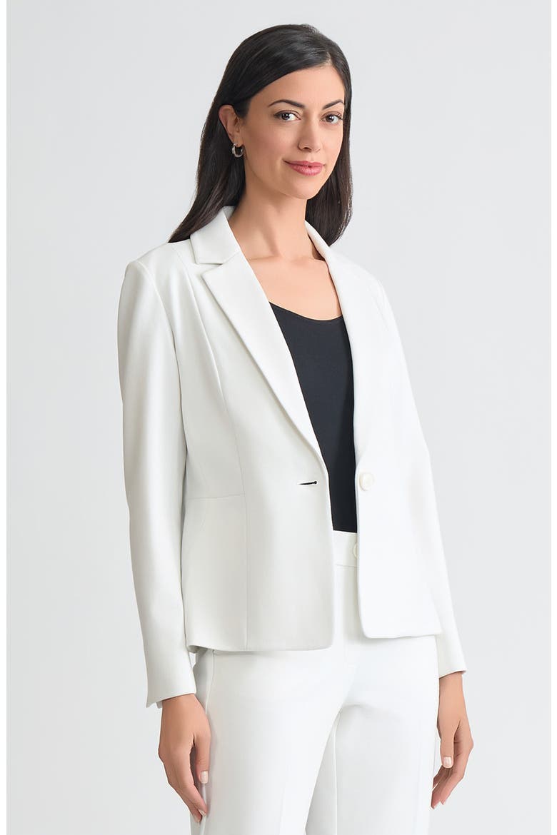 Waist Seam Blazer, Alternate, color, VANILLA ICE