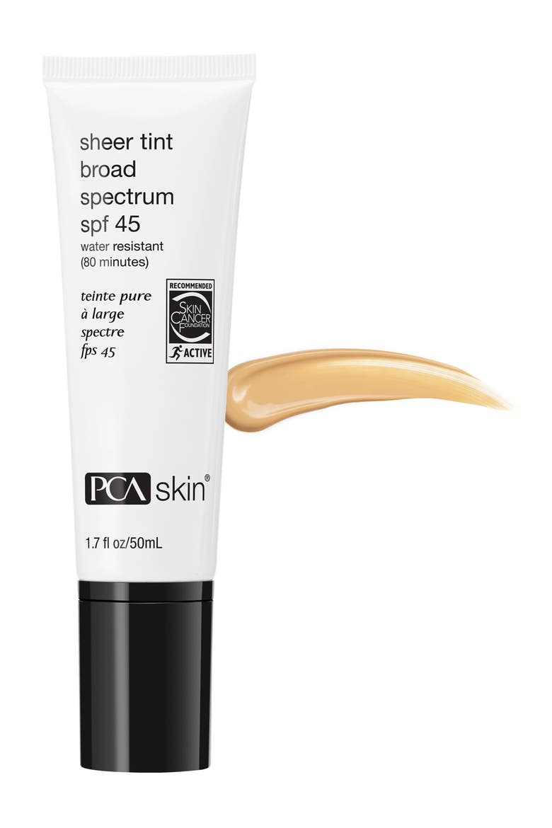 Sheer Tint Broad Spectrum SPF 45 Sunscreen, Main, color, NO COLOR