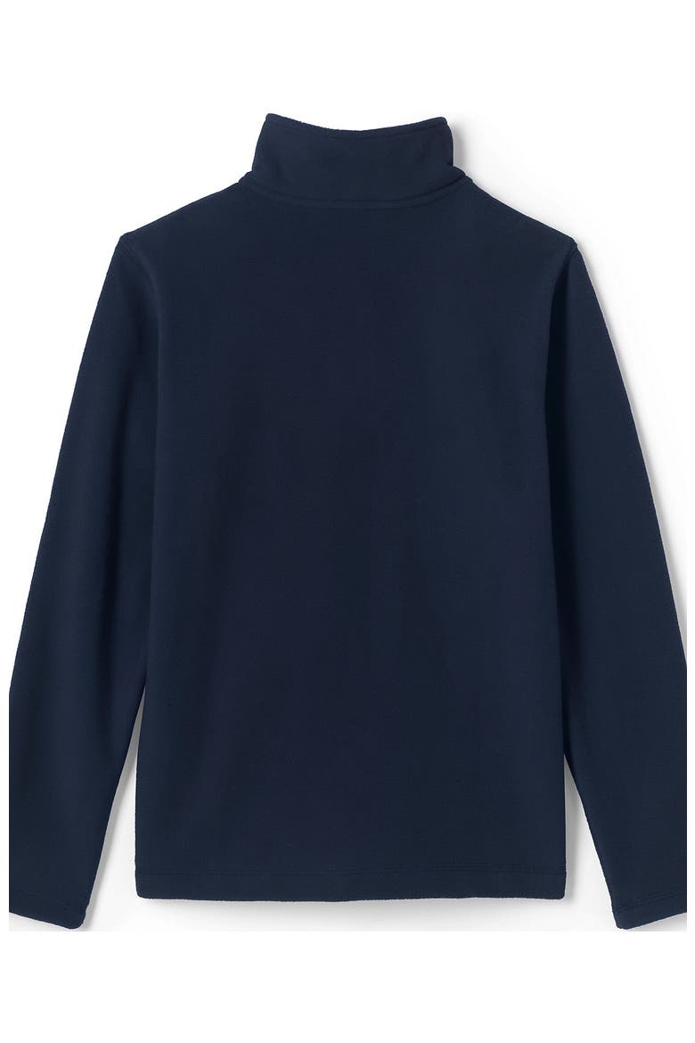 School Uniform Kids Lightweight Fleece Quarter Zip Pullover, Alternate, color, Classic Navy