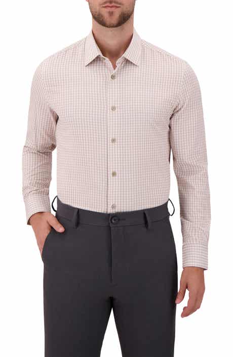 Report Collection Slim Fit 4-Way Stretch Button-Up Shirt