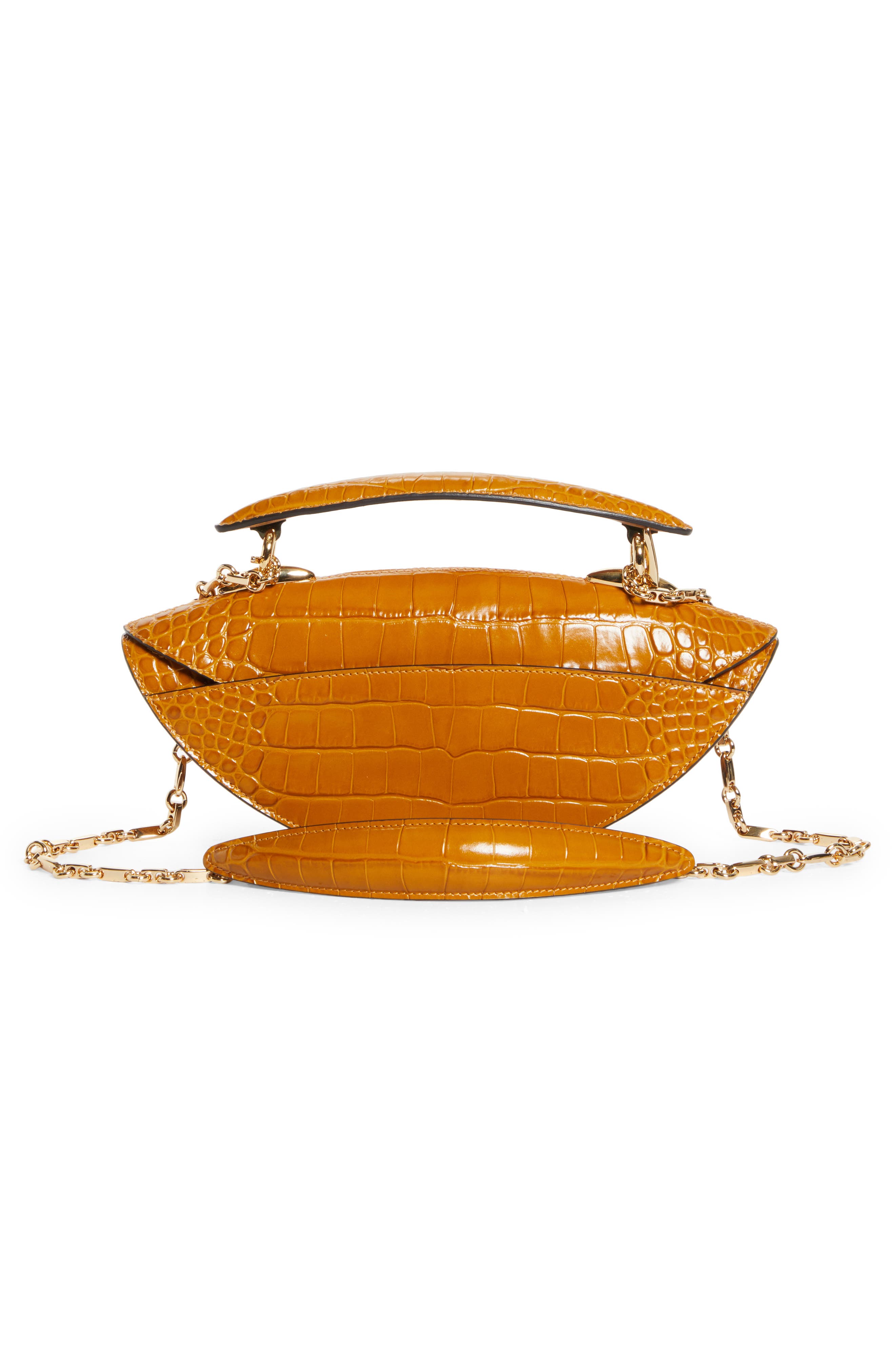 Zimmermann Wavelength Top Handle Bag, Alternate, color, Mustard